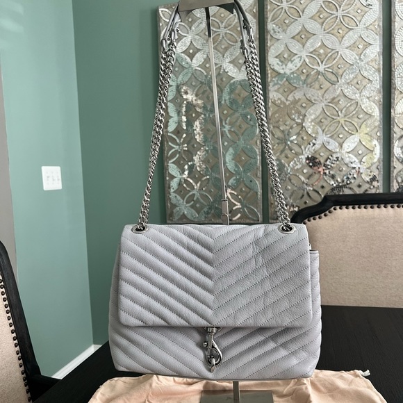 Rebecca Minkoff Handbags - Rebecca Minkoff Edie Flap Leather Shoulder Bag